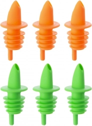 Zestaw elastycznych nalewaków do butelek 6 szt.