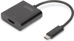 Adapter USB‑C na HDMI 4K z dźwiękiem, czarny