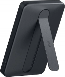 Magnetyczny powerbank ESR Qi2 MagSlim 5000 mAh z podstawką, czarny