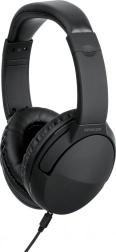 Przewodowe słuchawki stereo SEP 636BK, 100 dB, odłączany kabel o długości 1,2 m