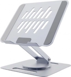 Składany obrotowy stojak pod laptop 15,6″ – szary