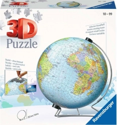 Ravensburger 3D puzzle Ziemia – dziecięcy globus 180 elementów