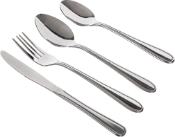 Zestaw sztućców ze stali nierdzewnej Apetit Daphne, 24 elementy