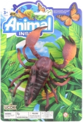 Plastowy skorpion 17 cm