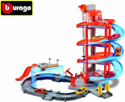 Bburago garaż Street Fire - Mega Dealer Showroom