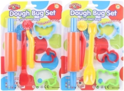 Zestaw do modelowania z foremkami i wałkiem dla dzieci