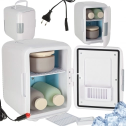 Mini lodówka turystyczna 4L z podgrzewaniem i chłodzeniem