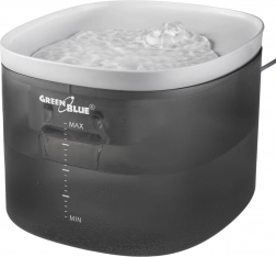 Automatyczna fontanna dla zwierząt domowych 3 l USB, szara