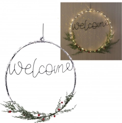 Girlanda LED „WELCOME”