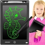 Kruzzel czarny tablet LCD do rysowania 9,5 cala