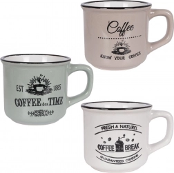 Ceramiczne kubki 160 ml, zestaw 3 szt.