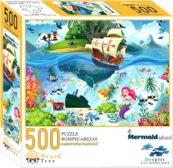 Puzzle Brain Tree Syrena Morska 500 elementów