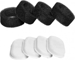 Filtry ze stali nierdzewnej Rojeco do fontann dla kotów 4 szt.