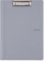 Podkładka A4 z klipem Pastelini szara