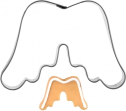 Stalowe wykrawaczki do ciastek skrzydła 7 cm