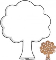 Metalowa foremka do wykrawania choinka 6 cm