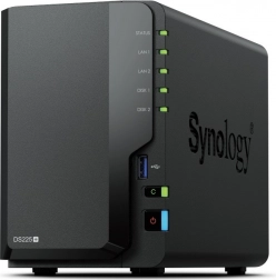 DiskStation DS225+ Synology serwer NAS 2x0HDD J4125 2GB DDR4