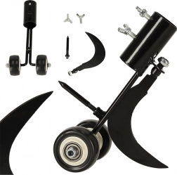 Usuwacz chwastów do fug z hakiem i kolcem na kółkach