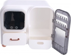 Organizer na kosmetyki i biżuterię - biały