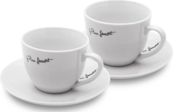 Lamart Kaffe porcelanowa filiżanka ze spodkiem, 2 szt., 300 ml