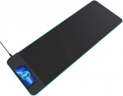 bezprzewodowa podkładka pod mysz z ładowaniem qi 15 w choetech (czarna)