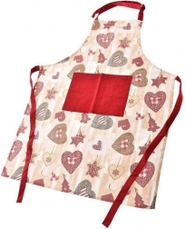 Bawełniany fartuch kuchenny z wiązaniem
