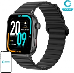 Smartwatch Colmi C8 Max z magnetycznym paskiem – czarny