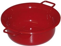 Plastowa miska z uszkami 14 cm, mix kolorów