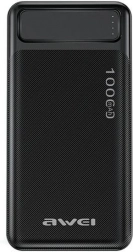 Powerbank 10 000 mAh P5K 2xUSB 2,1A czarna