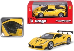 Metalowy model Bburago 1:24 Ferrari 488 Challenge żółty