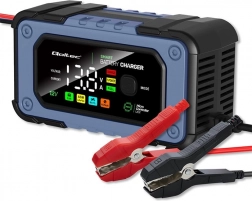 Inteligentna ładowarka akumulatorów Qoltec z funkcją naprawy 12V 7A LED 4 tryby