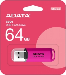ADATA Flash Disk 64GB USB 2.0 Różowy