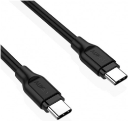Aukey kabel USB‑C na USB‑C 1 m, 60 W PD, 3 A, 5 Gbps, PVC