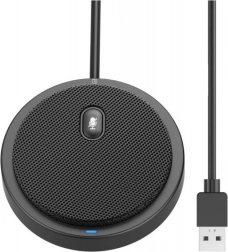 Konferencyjny mikrofon USB z redukcją szumów i nagrywaniem 360°