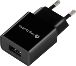 Ładowarka sieciowa 1× USB 12 W 2,4 A everActive