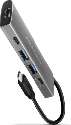 Wieloportowy hub USB‑C 5‑w‑1 10 Gb/s z HDMI 4K i Power Delivery