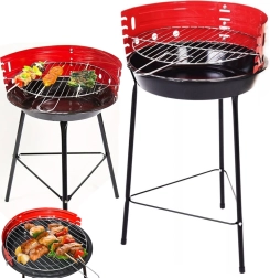 Ogrodowy przenośny campingowy grill na węgiel drzewny