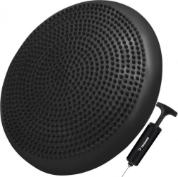 Poduszka sensomotoryczna z pompką 34 cm czarna