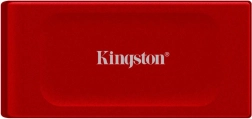 Zewnętrzny dysk SSD Kingston XS1000 1 TB USB 3.2 Gen 2, czerwony
