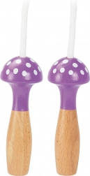 Fioletowa skakanka w kropki VILAC