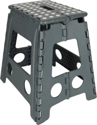 Składane antypoślizgowe stołek 39,5 cm – Ciemnoszary