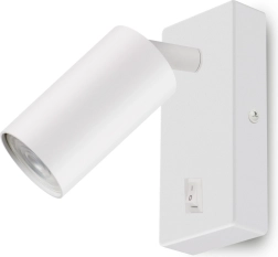 Lampa ścienna Maclean z włącznikiem GU10
