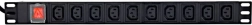 Listwa zasilająca rackowa PDU 10xC13 1U 16A 2 m