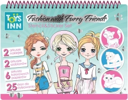 Toys Inn Fashion with Pets – kreatywny zestaw do ubierania zwierzątek