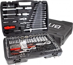 Zestaw nasadek 215 elementów TORX i imbus w walizce ze stali CrV