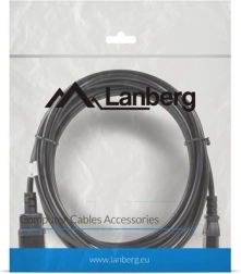 przedłużający przewód zasilający IEC 320 C13 – C14 5 m czarny