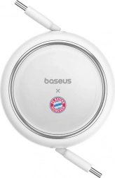 Baseus Free2Pull USB‑C na USB‑C 100W Bayern Edition wysuwany kabel