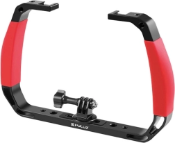 Podwodny stabilizujący uchwyt PULUZ do kamer sportowych – czerwony