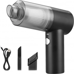 Akumulatorowy ręczny odkurzacz do auta 120 W, bezworkowy z LED i USB