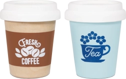 Le Toy Van kawa i herbata na wynos – drewniany zestaw 2 kubków